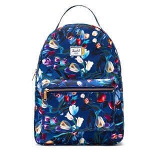 NWOT Herschel Supply Co Classic XL Backpack - Blue In Royal Hoffman Tulips